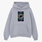 Толстовка худи оверсайз