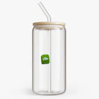 Банка с бамбуковой крышкой