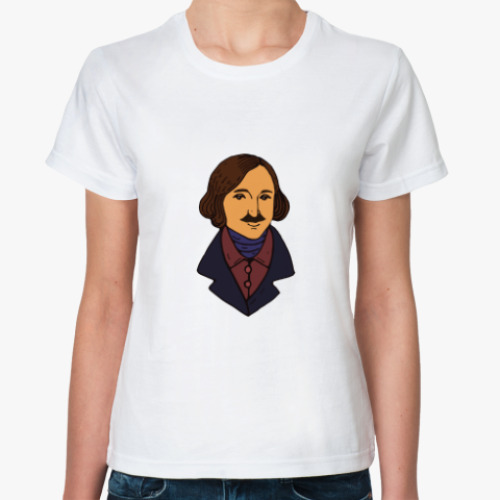 Классическая футболка Гоголь