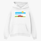 Толстовка худи оверсайз