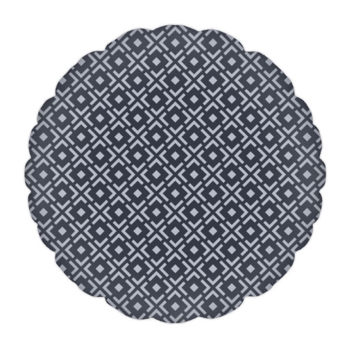 Подушка с принтом Квадраты и линии