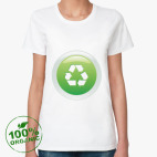 Женская футболка органик