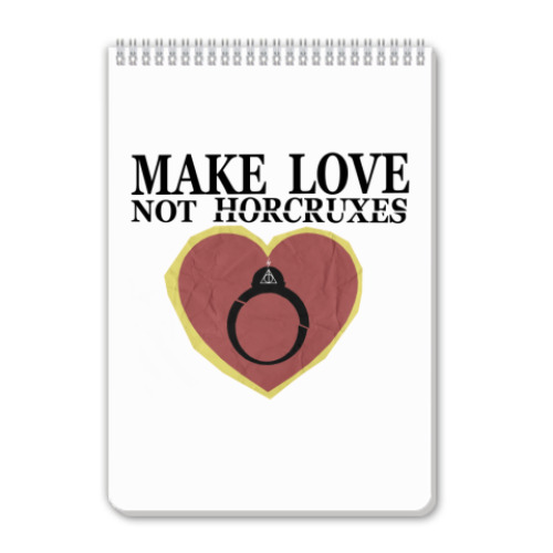 Блокнот Make Love Not Horcruxes