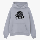 Толстовка худи оверсайз