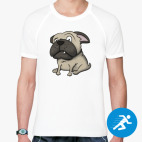 Мужская спортивная футболка