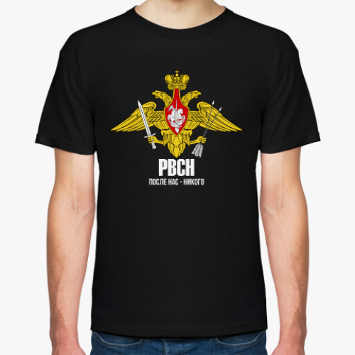 Футболка с принтом РВСН