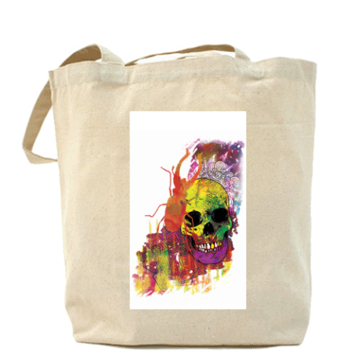 Сумка шоппер с принтом  Psychedelic