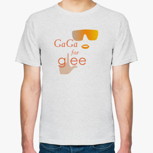 Футболка с принтом Gaga for Glee