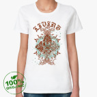 Женская футболка органик