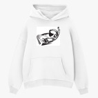 Толстовка худи оверсайз