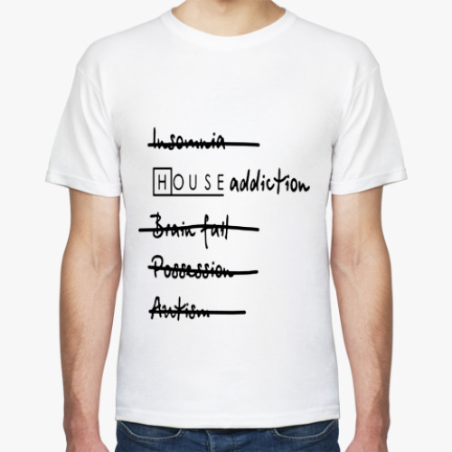 Футболка с принтом House