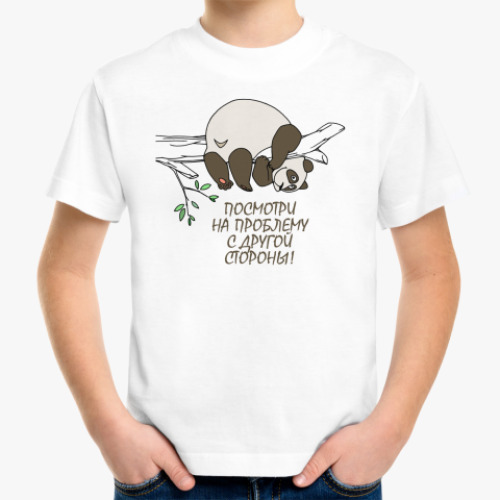 Детская футболка Посмотри!