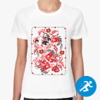 Женская спортивная футболка