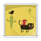 Магнит 6.5 x 6.5 см  Cactus