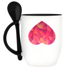 Кружка с ложкой