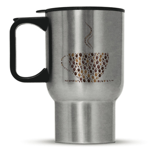 Кружка-термос Кофе из кофейных зерен
