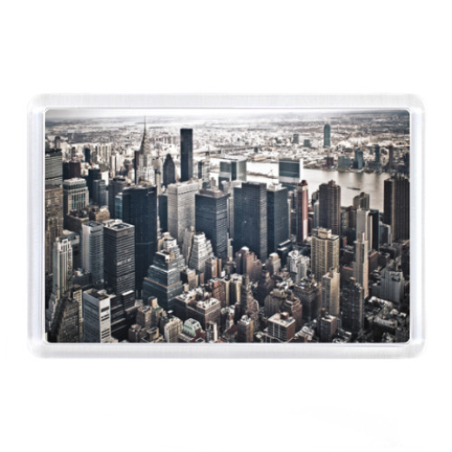 Магнит с принтом Нью-Йорк, New York NY