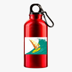 Металлическая бутылка 400 мл UV-DTF