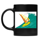 Кружка цветная UV-DTF