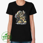 Женская футболка органик