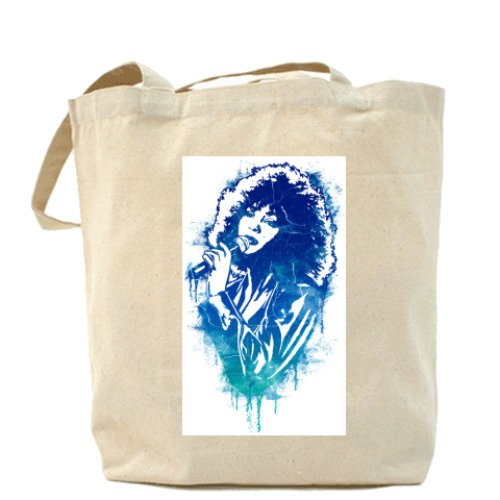 Сумка шоппер с принтом Уитни Хьюстон