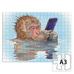 Обезьяна с мобильником