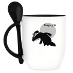 Кружка с ложкой