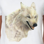 Женская футболка, белая