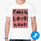 Мужская спортивная футболка