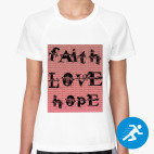 Женская спортивная футболка