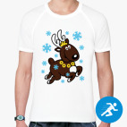 Мужская спортивная футболка