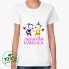 Женская футболка органик