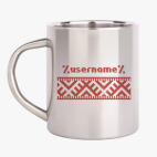 Кружка металлическая