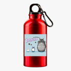 Металлическая бутылка 400 мл UV-DTF