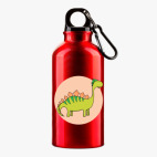 Металлическая бутылка 400 мл UV-DTF