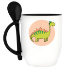 Кружка с ложкой