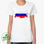 Женская футболка органик