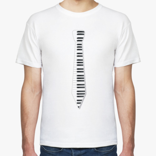 Футболка с принтом Галстук