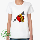 Женская футболка органик