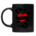 Кружка цветная UV-DTF