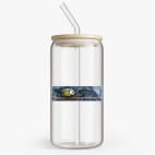 Банка с бамбуковой крышкой