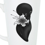 Тень с цветочком