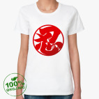 Женская футболка органик