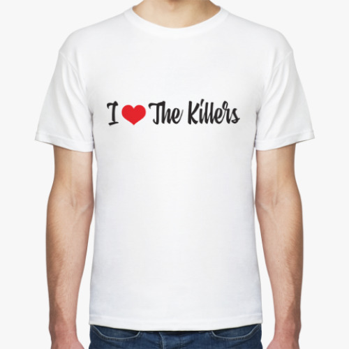 Футболка I love The Killers