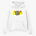 Толстовка худи оверсайз