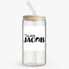 Банка с бамбуковой крышкой