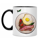 Кружка двухцветная