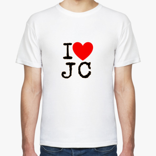 Футболка с принтом JESUS CHRIST