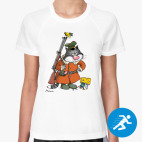 Женская спортивная футболка