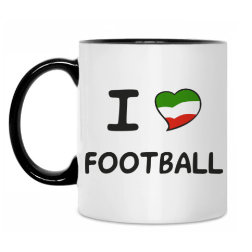 Кружка Я люблю итальянский футбол